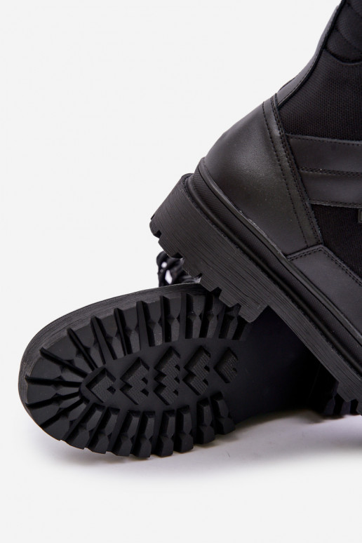   batai Aulinukai  pašiltinti Big Star OO174164 Juodos spalvos