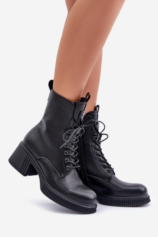 pašiltinti Moteriški aulinukai  Vinceza 66671 Juodos spalvos