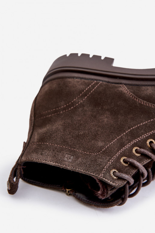 iš zomšos pašiltinti Aulinukai   Big Star OO174229 rudos spalvos