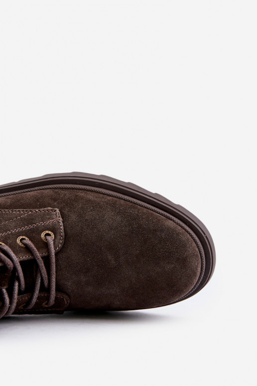 iš zomšos pašiltinti Aulinukai   Big Star OO174229 rudos spalvos