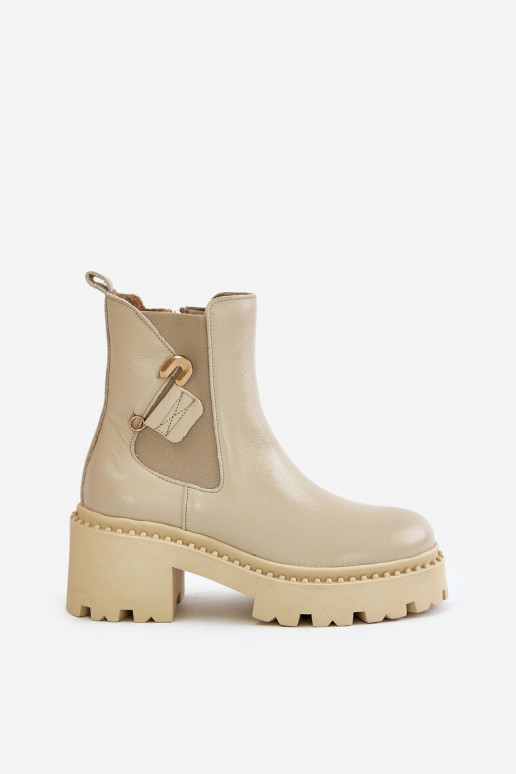 Zazoo 60490   pašiltinti Aulinukai su ornamentais dramblio kaulo spalvos Zazoo 60490   pašiltinti Aulinukai su ornamentais dramblio kaulo spalvos