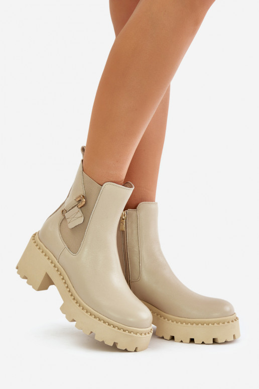 Zazoo 60490   pašiltinti Aulinukai su ornamentais dramblio kaulo spalvos Zazoo 60490   pašiltinti Aulinukai su ornamentais dramblio kaulo spalvos