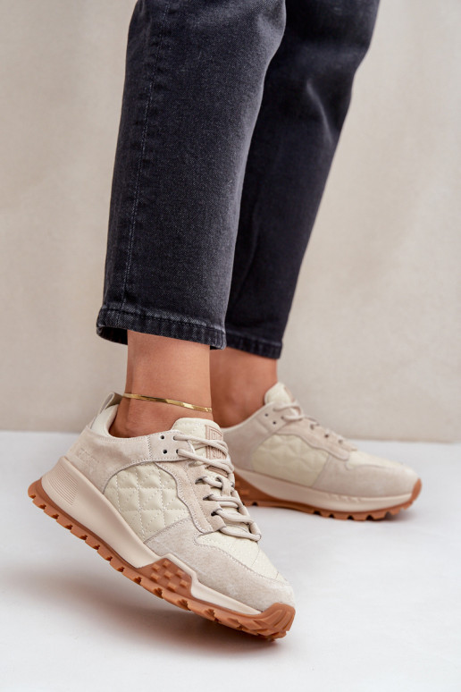    modelio batai  Big Star OO274A315 Hi-Poly System smėlio spalvos