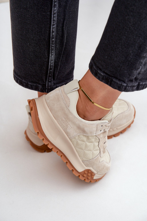    modelio batai  Big Star OO274A315 Hi-Poly System smėlio spalvos