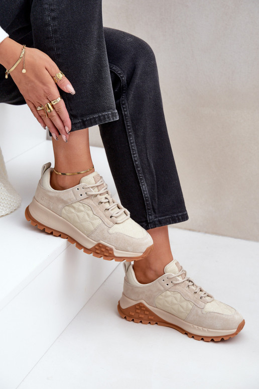    modelio batai  Big Star OO274A315 Hi-Poly System smėlio spalvos