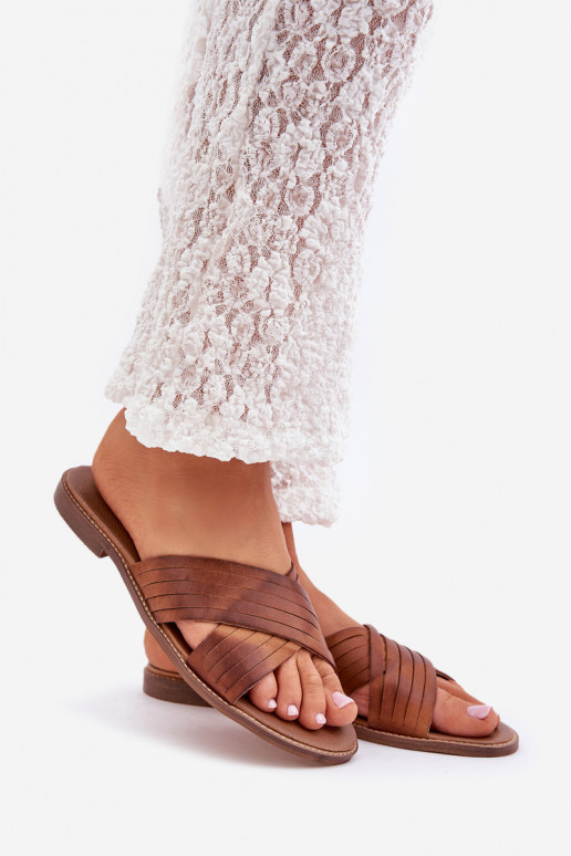    Šlepetės  Shoes 3682 Camel