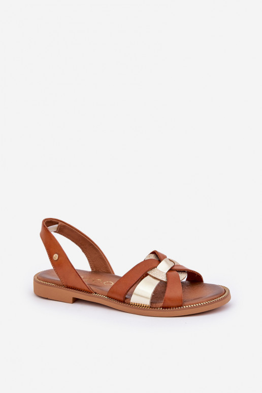 Zazoo 40382 Moteriškos basutės   rudos spalvos