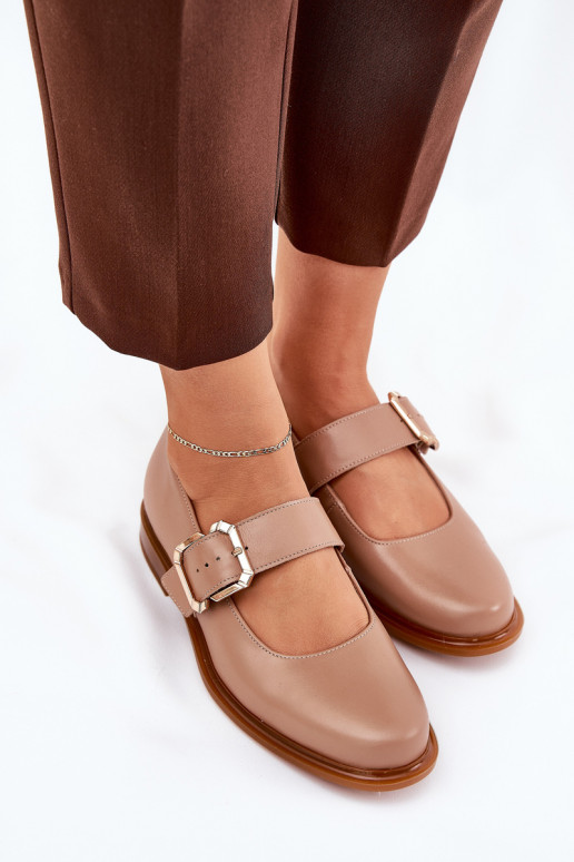   batai  su sagtimis Laura Messi 2980 smėlio spalvos