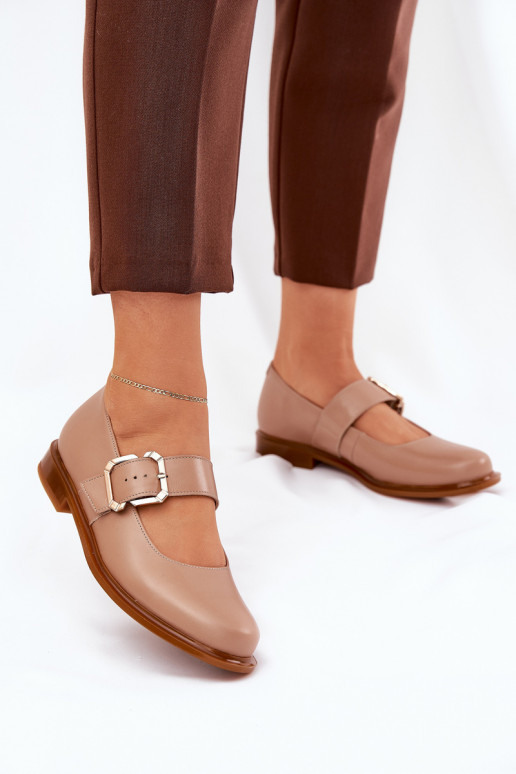   batai  su sagtimis Laura Messi 2980 smėlio spalvos