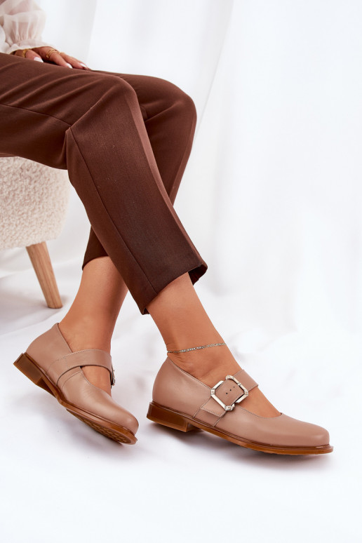   batai  su sagtimis Laura Messi 2980 smėlio spalvos