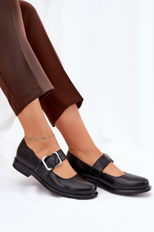   batai  su sagtimis Laura Messi 2980 Juodos spalvos