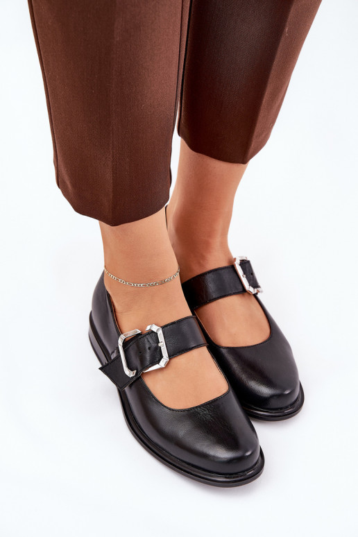   batai  su sagtimis Laura Messi 2980 Juodos spalvos