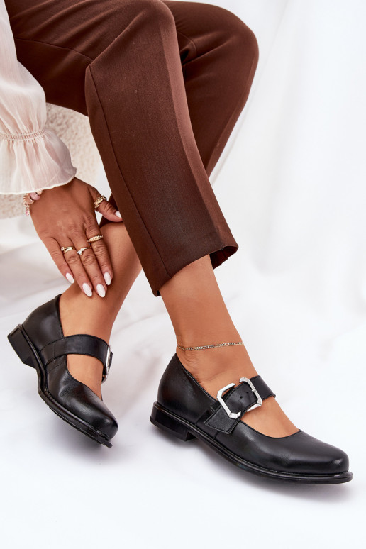   batai  su sagtimis Laura Messi 2980 Juodos spalvos