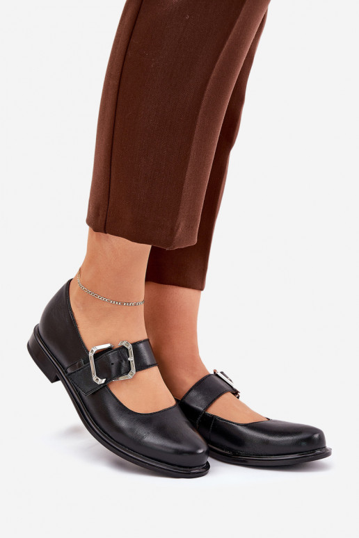   batai  su sagtimis Laura Messi 2980 Juodos spalvos