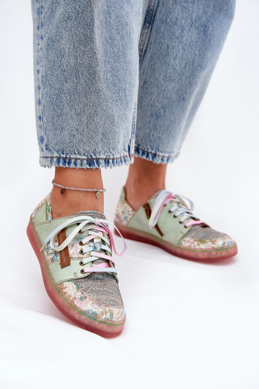   batai   06791-09 šviesiai žalios spalvos