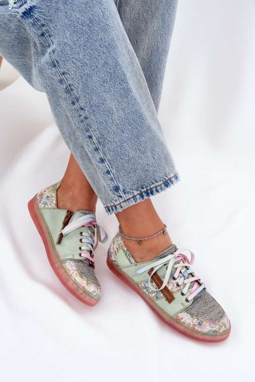   batai   06791-09 šviesiai žalios spalvos