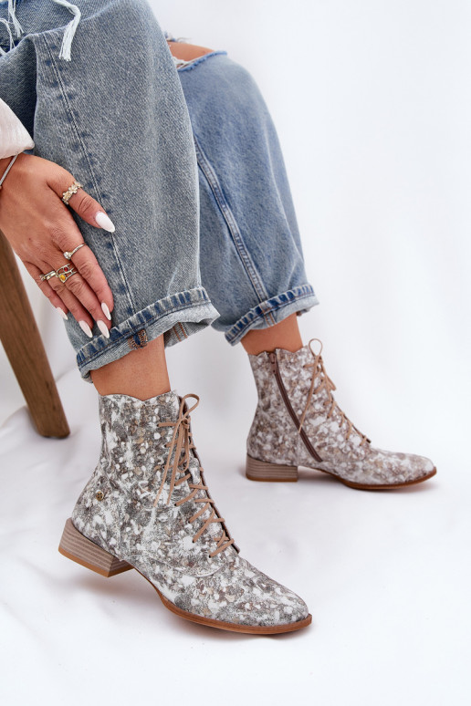    Aulinukai su plačiais kulniukais  06391-25 smėlio spalvos