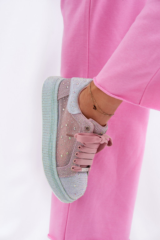 Dekoruotos  modelio batai su platforma GOE RR2N4009 įvairių spalvų