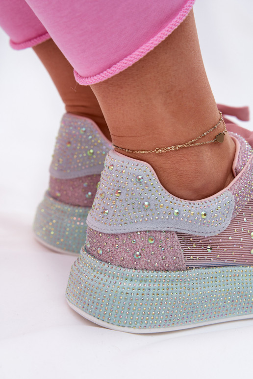 Dekoruotos  modelio batai su platforma GOE RR2N4009 įvairių spalvų