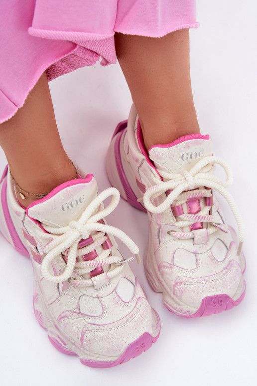    modelio batai  GOE RR2N4038 rožinės spalvos