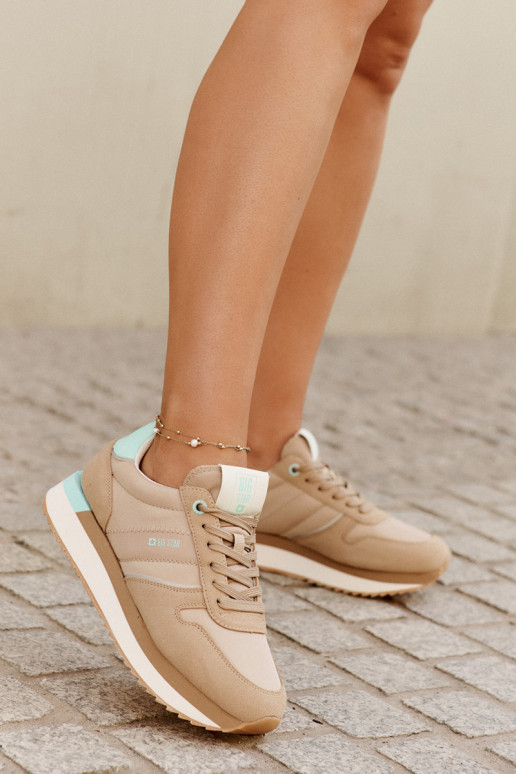 iš zomšos  modelio batai  Big Star RR274A048 HI-POLY SYSTEM smėlio spalvos