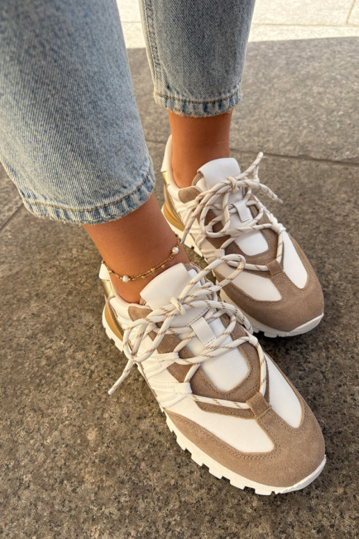   batai  modelio batai  Artiker 56C1738 smėlio spalvos-aukso spalvos