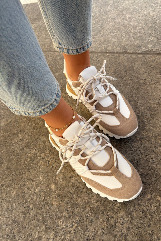   batai  modelio batai  Artiker 56C1738 smėlio spalvos-aukso spalvos