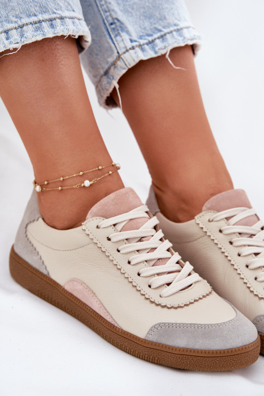    modelio batai  Zazoo N1220 smėlio spalvos