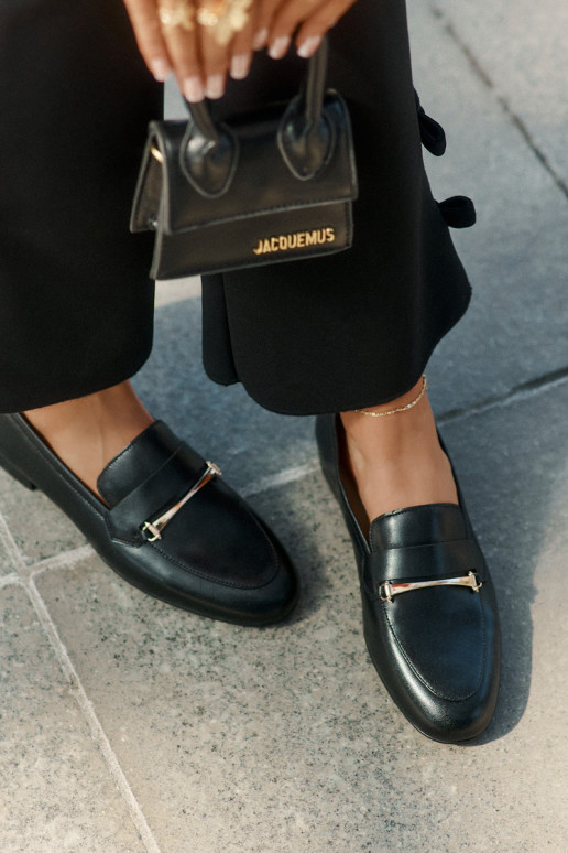 batai moteriški mokasinai  K6809-01 Juodos spalvos   batai moteriški mokasinai  K6809-01 Juodos spalvos