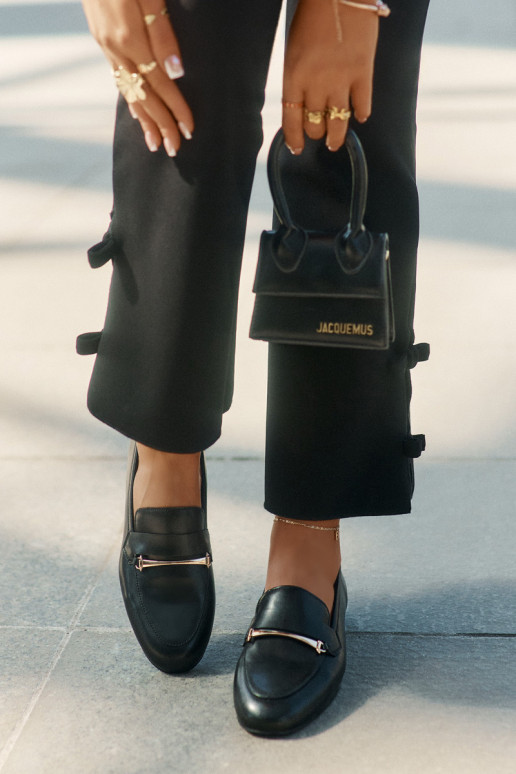 batai moteriški mokasinai  K6809-01 Juodos spalvos   batai moteriški mokasinai  K6809-01 Juodos spalvos