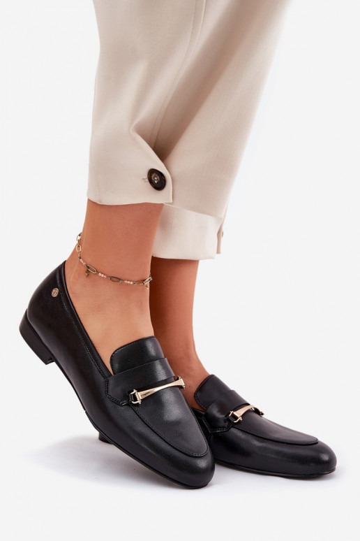 batai moteriški mokasinai  K6809-01 Juodos spalvos   batai moteriški mokasinai  K6809-01 Juodos spalvos