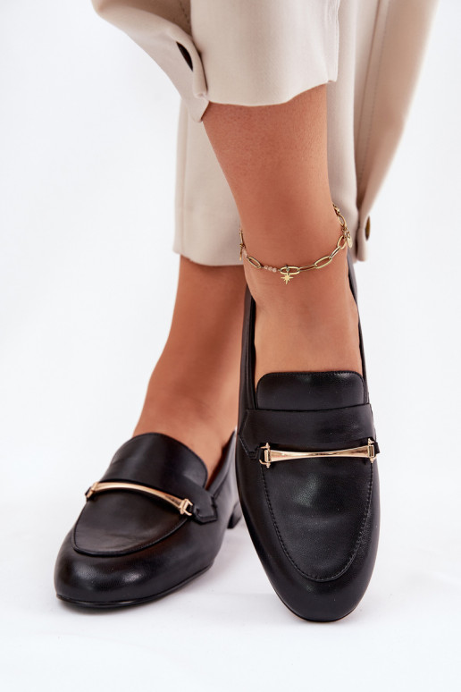 batai moteriški mokasinai  K6809-01 Juodos spalvos   batai moteriški mokasinai  K6809-01 Juodos spalvos