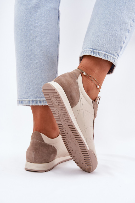   sportiniai bateliai  Laura Messi 2935 smėlio spalvos