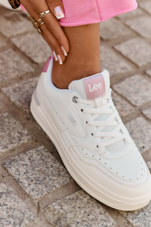  modelio batai  su platforma LEE EMMA WOMEN LOW 50251014.00L baltos spalvos