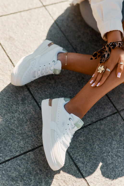  modelio batai  su platforma LEE EMMA WOMEN LOW 50251014.04L smėlio spalvos