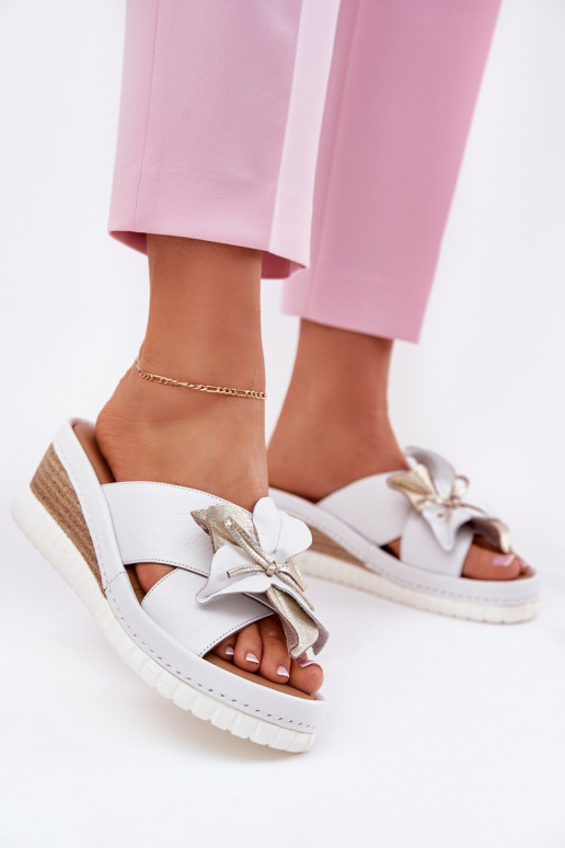 Šlepetės     Artiker 52C0537 baltos spalvos