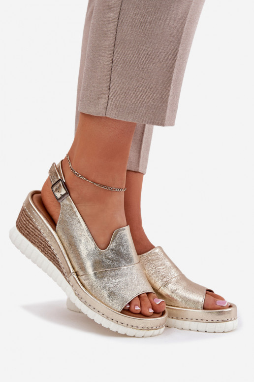Moteriškos basutės    Artiker 56C0920 aukso spalvos