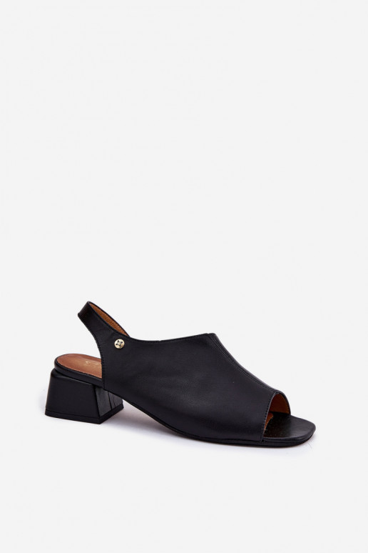 Moteriškos basutės    06975-01 Juodos spalvos