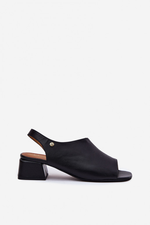 Moteriškos basutės    06975-01 Juodos spalvos