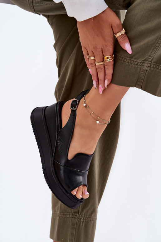    Platforminės basutės Artiker 52C0484 Juodos spalvos