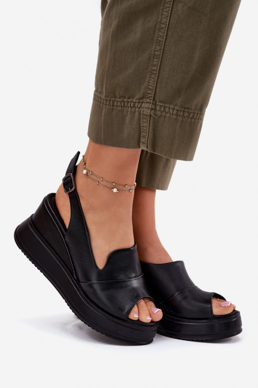    Platforminės basutės Artiker 52C0484 Juodos spalvos