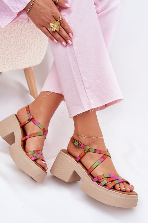 Moteriškos basutės   06990-39 įvairių spalvų