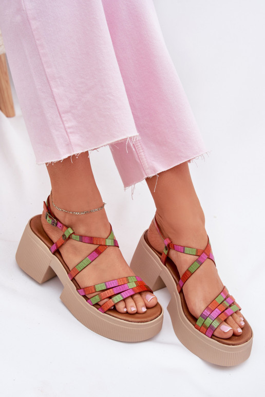 Moteriškos basutės   06990-39 įvairių spalvų