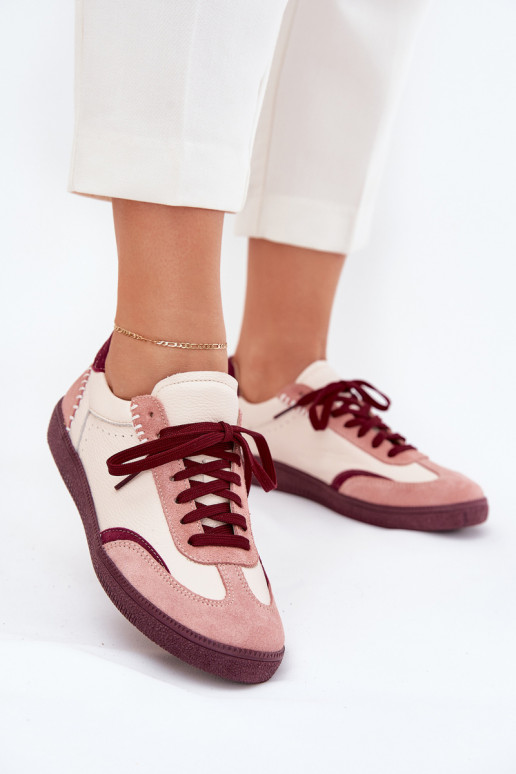    modelio batai  Zazoo N1202 rožinės spalvos