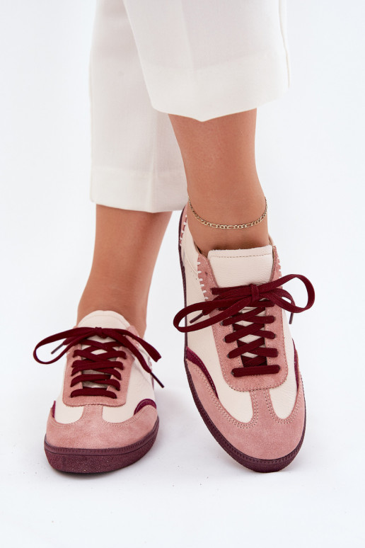    modelio batai  Zazoo N1202 rožinės spalvos