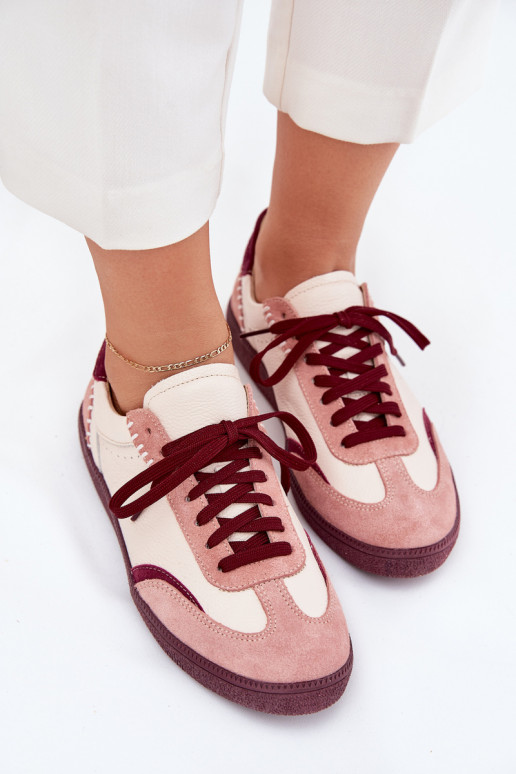    modelio batai  Zazoo N1202 rožinės spalvos