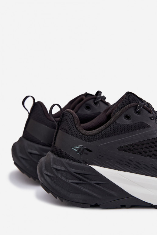 Juodos spalvos vyriški sportbačiai SPEED HIKER 4F 4FINMM00FOTSM037