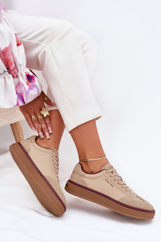     modelio batai Daniel Lopez Just Dare SS2D4007 smėlio spalvos