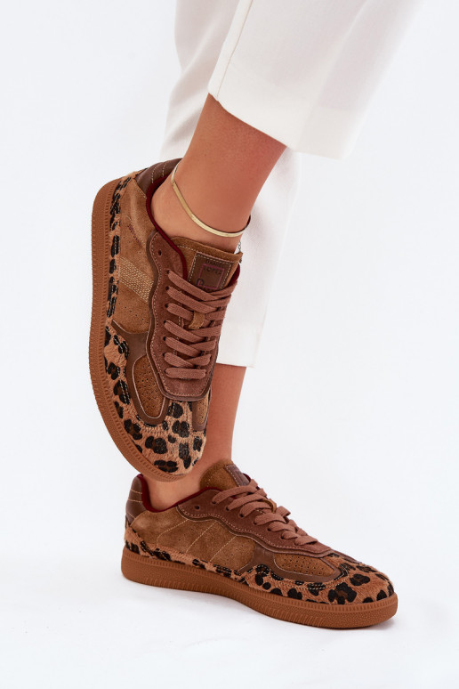  modelio batai  Daniel Lopez Just Dare SS2D4017 su leopardo kailio raštais