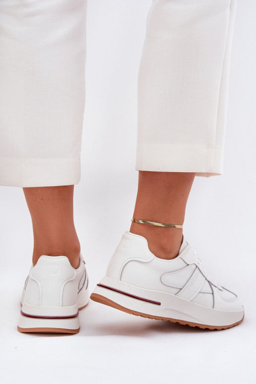   Moteriški sportiniai bateliai, sportbačiai Daniel Lopez Just Dare SS2D4042 baltos spalvos